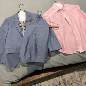 Boy suit jacket, shirt and pants!